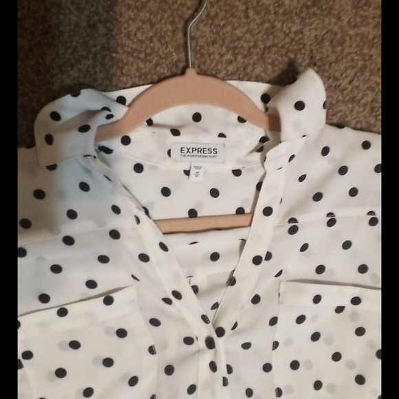 Medium express polka dot blouse - Picture 2 of 2